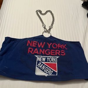 New York Rangers cropped top